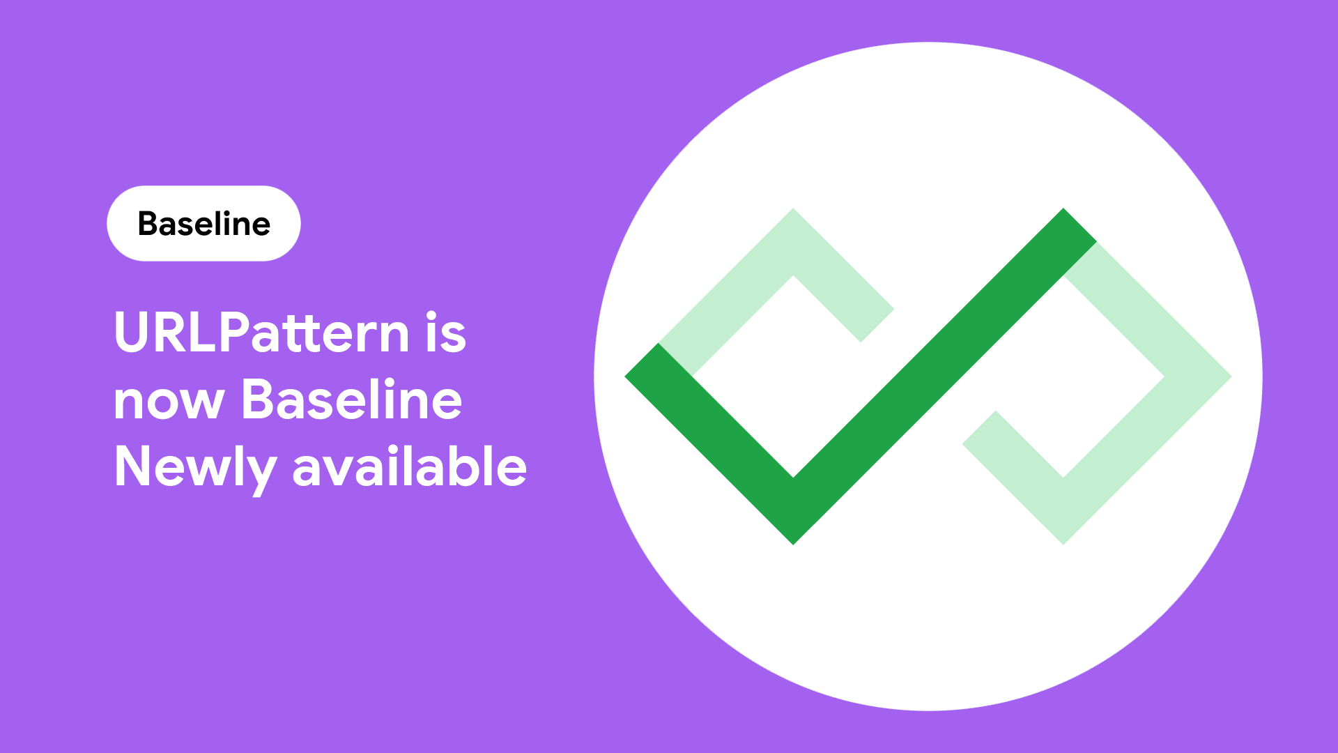 API URLPattern стало базовым и общедоступным
